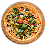 Vegetarian Hot Pizza  10'' 
