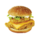Double Chicken Fillet Burger  Single 
